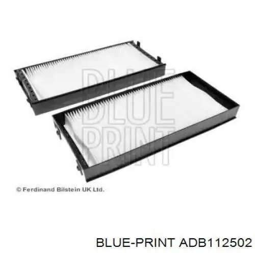 Фильтр салона ADB112502 Blue Print
