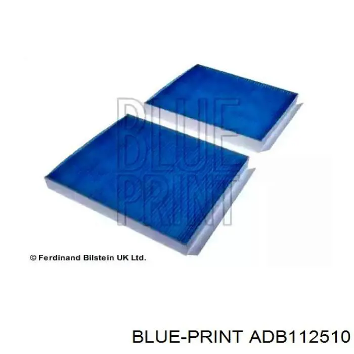 Фильтр салона ADB112510 Blue Print