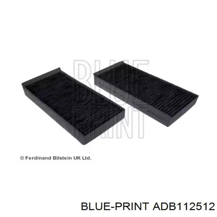 Фильтр салона ADB112512 Blue Print