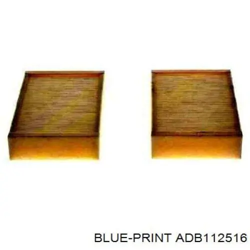 Купить ADB112516 Blue Print Фильтр салона угольный