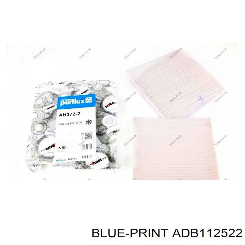 Фильтр салона ADB112522 Blue Print