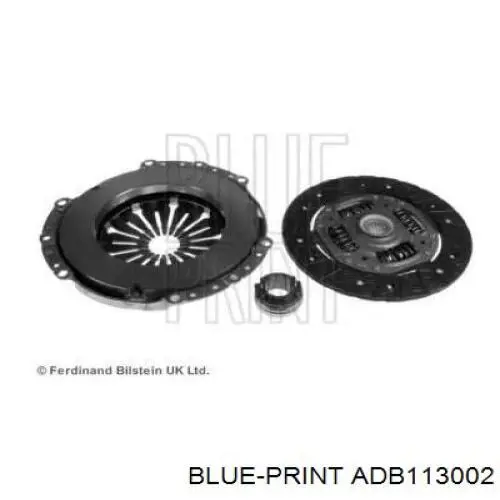 Kit de embrague (3 partes) ADB113002 Blue Print