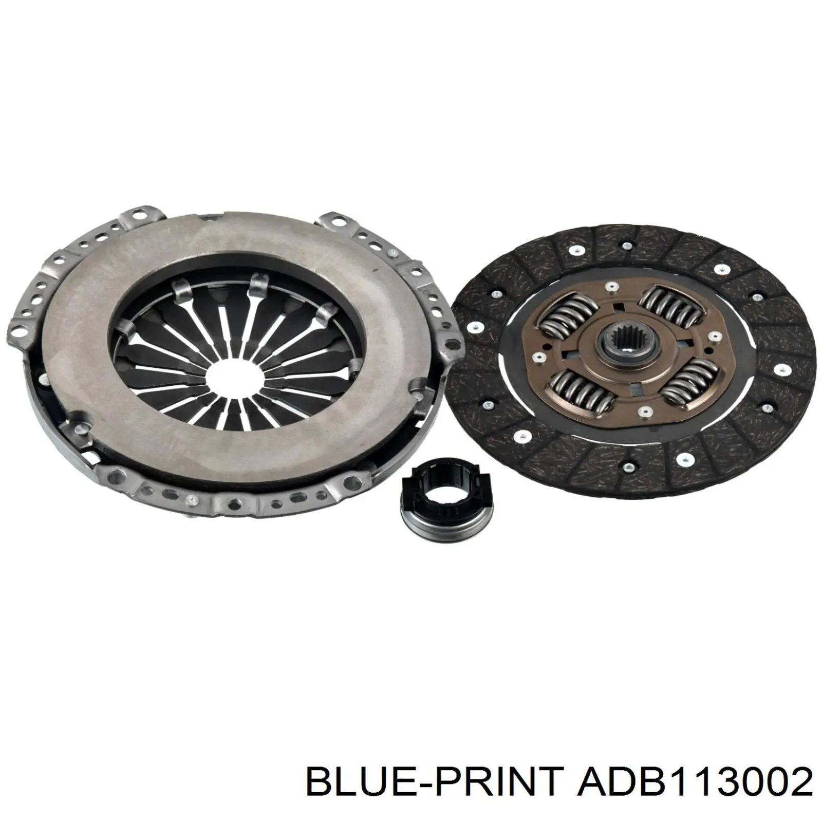 Купить ADB113002 Blue Print Комплект сцепления (диск, корзина, подшипник)