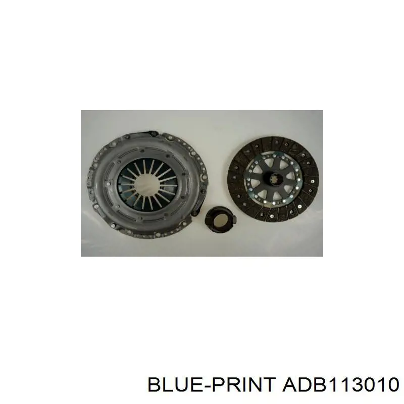 Купить ADB113010 Blue Print Комплект сцепления (диск, корзина, подшипник)