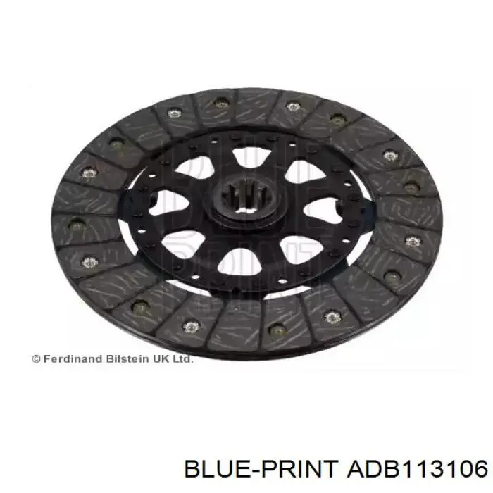 ADB113106 Blue Print диск сцепления