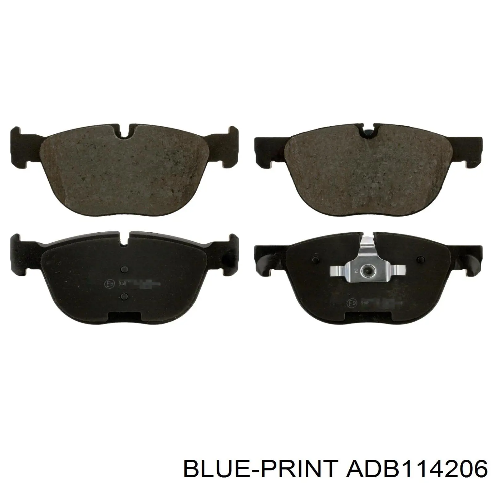 Колодки Blue Print ADB114206 цена, от 51.44 USD