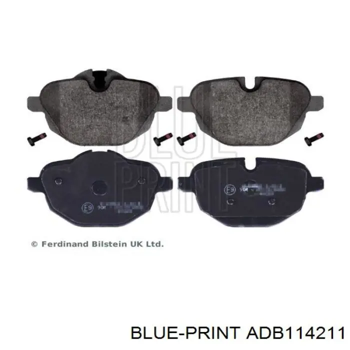 Колодки дисковые  Blue Print ADB114211 цена, от 50.52 USD