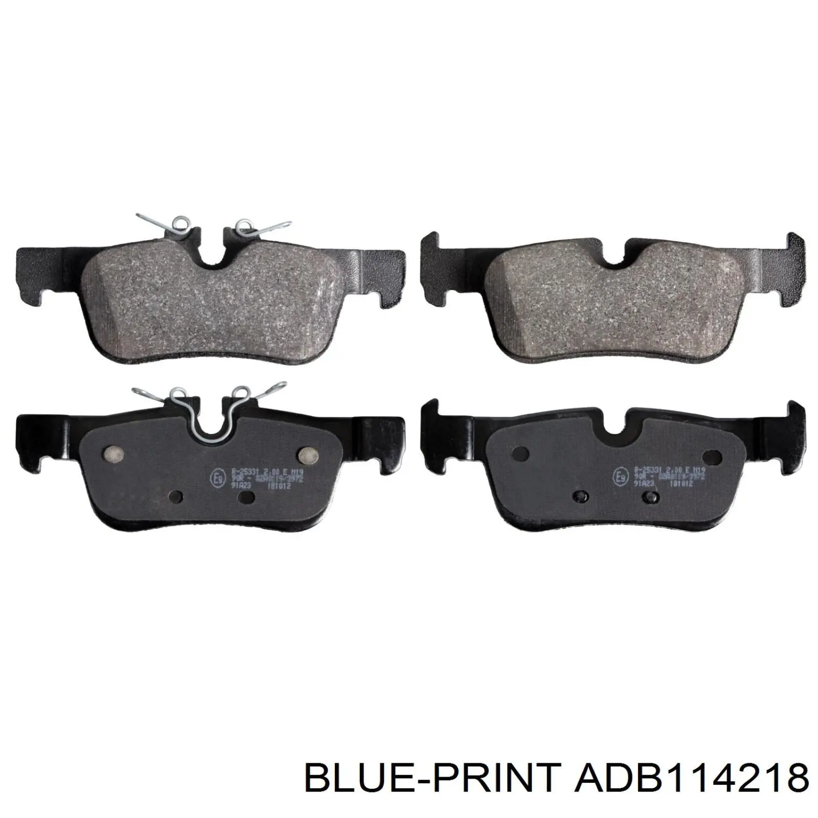 Колодки дисковые  Blue Print ADB114218 цена, от 30.21 USD