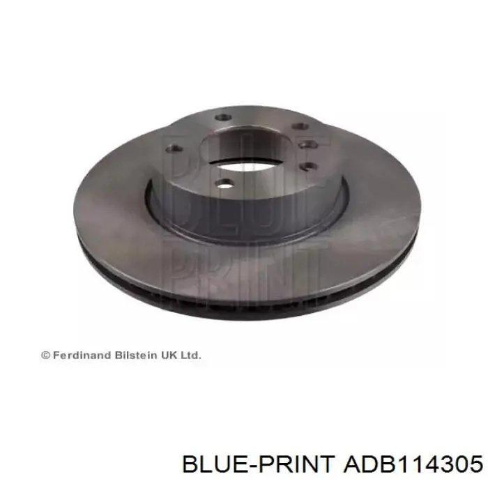 Передние тормозные диски ADB114305 Blue Print