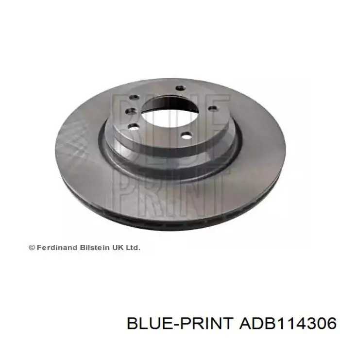 Передние тормозные диски ADB114306 Blue Print