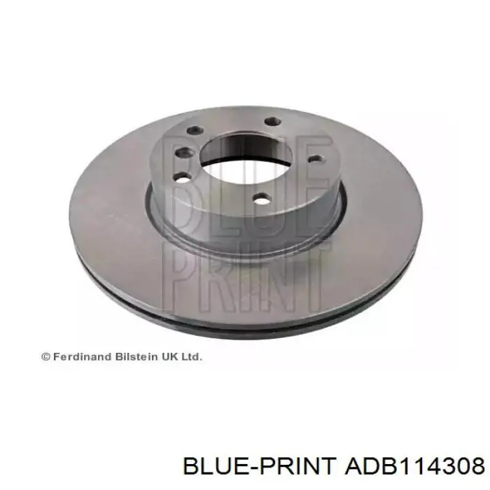 Передние тормозные диски ADB114308 Blue Print