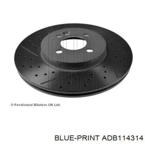 Передние тормозные диски ADB114314 Blue Print