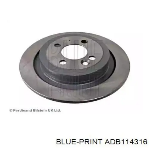 ADB114316 Blue Print disco do freio traseiro