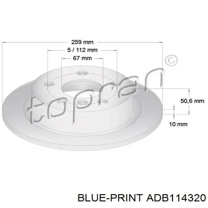Compre 602405 Daco Disco do freio traseiro