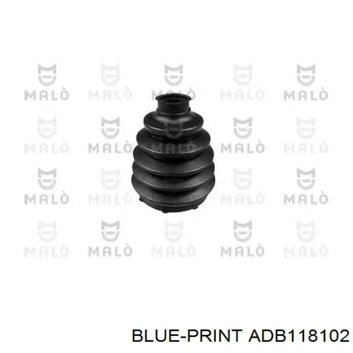 Пыльник шарнира угловых скоростей внутренний передний Blue Print ADB118102 цена, от 20.70 USD