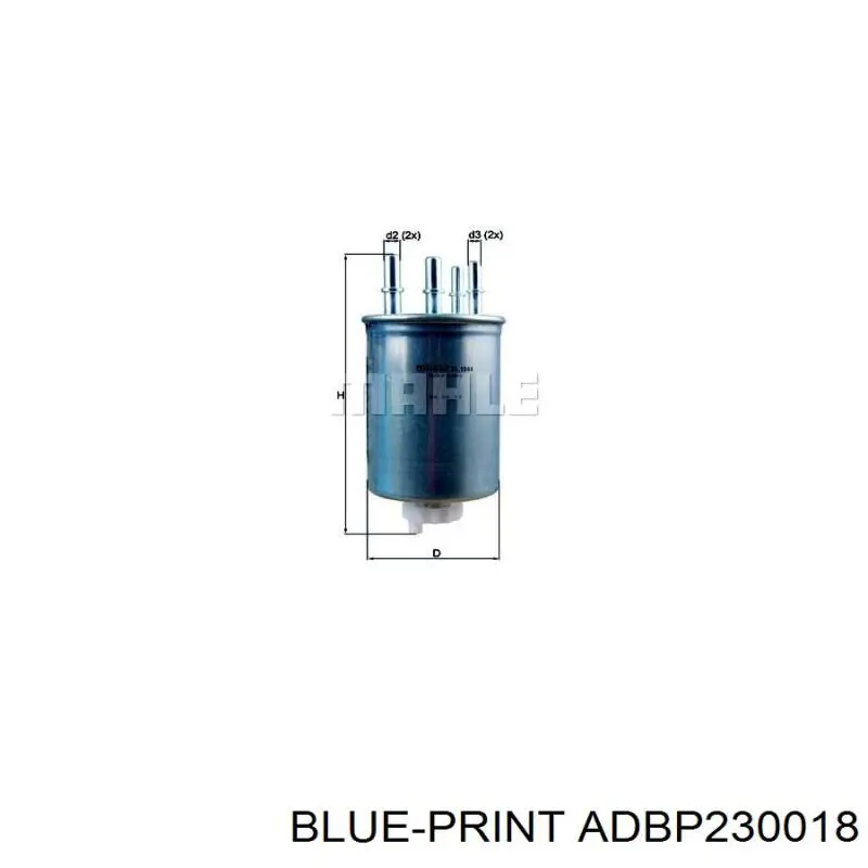 Filtro combustible ADBP230018 Blue Print
