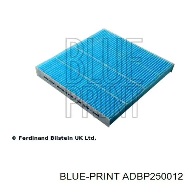 Купить ADBP250012 Blue Print Фильтр салона угольный