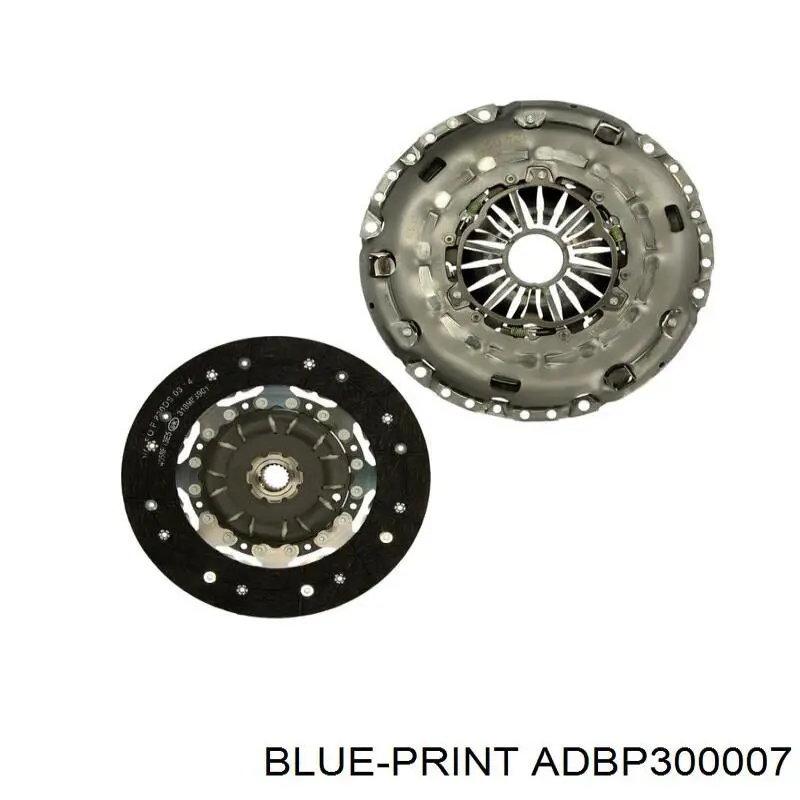 Комплект сцепления (3 части) Blue Print ADBP300007 цена, от 242.84 USD