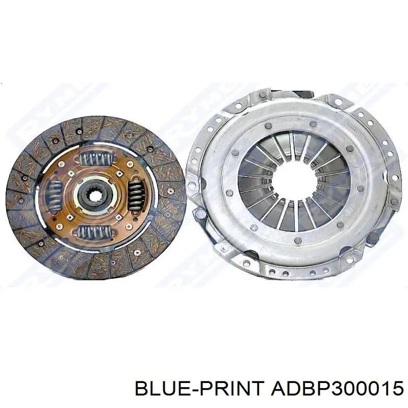 Купить ADBP300015 Blue Print Комплект сцепления (диск, корзина, подшипник)