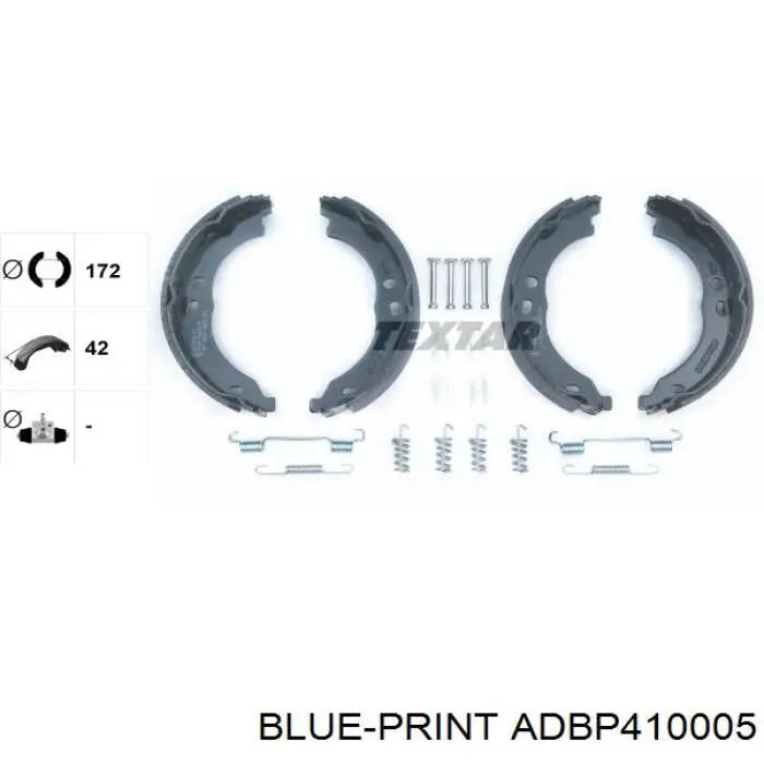 Колодки ручника RM1434 Goodrem