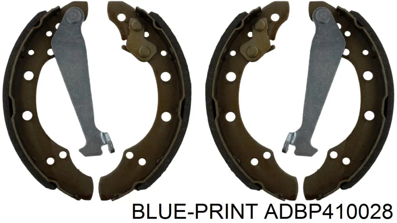 Задние барабанные колодки ADBP410028 Blue Print