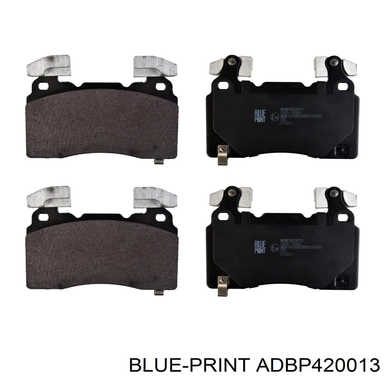 Pastillas de freno delanteras ADBP420013 Blue Print