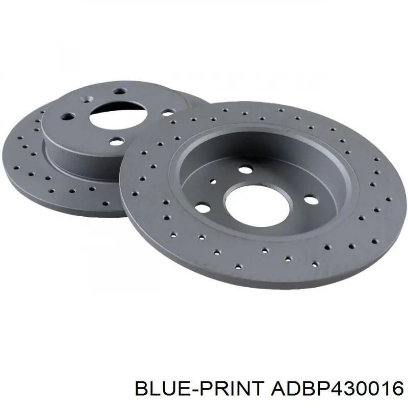 ADBP430016 Blue Print disco do freio traseiro