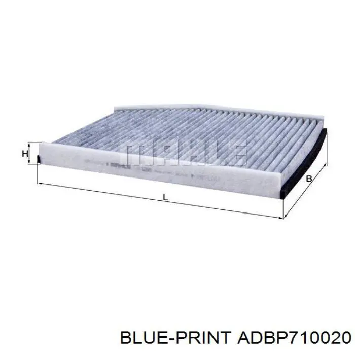 Купить ADBP710020 Blue Print Датчик антиблокировочной системы торможения