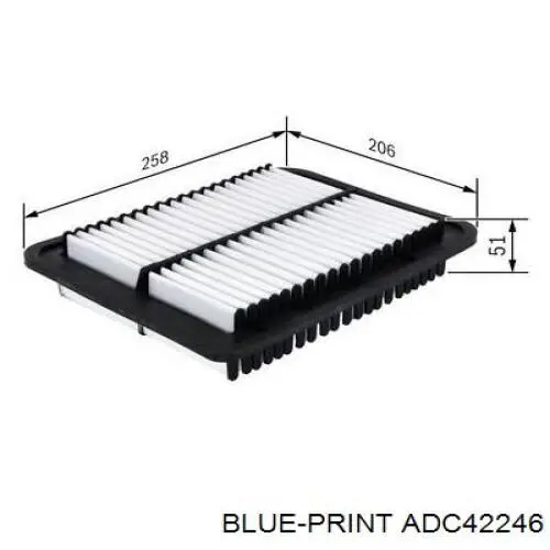Фильтр воздушный Nordfil AN1085