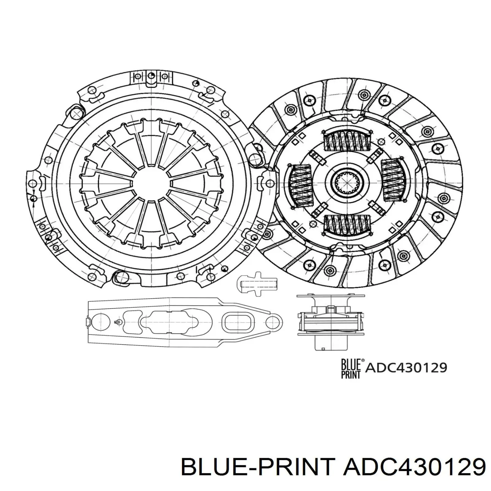 Сцепление ADC430129 Blue Print