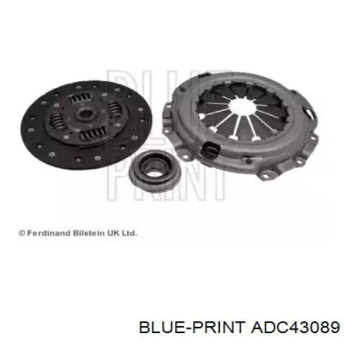 Комплект сцепления (3 части) Blue Print ADC43089 цена, от 198.48 USD