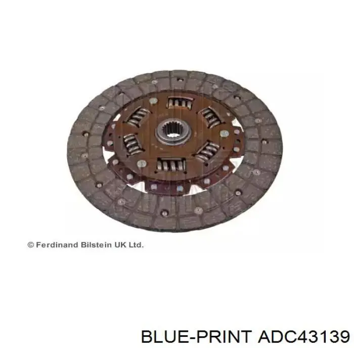 ADC43139 Blue Print диск сцепления
