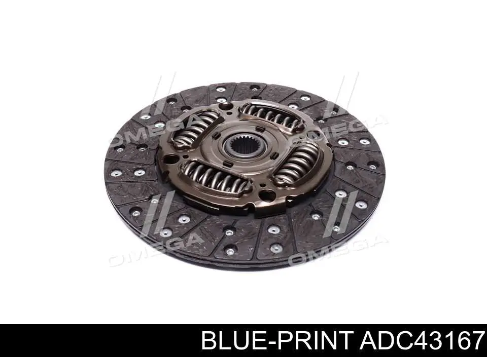 ADC43167 Blue Print диск сцепления