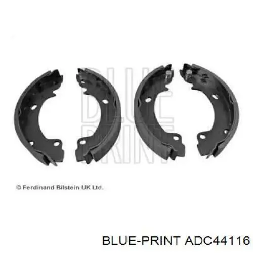 Задние барабанные колодки ADC44116 Blue Print