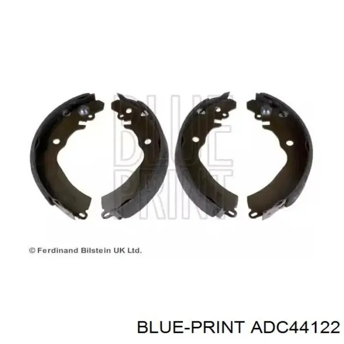 ADC44122 Blue Print колодки тормозные задние барабанные