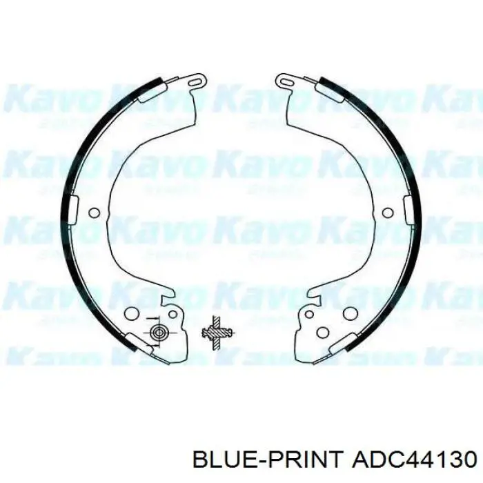 Задние барабанные колодки HSTMS058 NTY