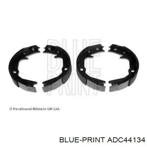 Купить ADC44134 Blue Print Задние барабанные тормозные колодки