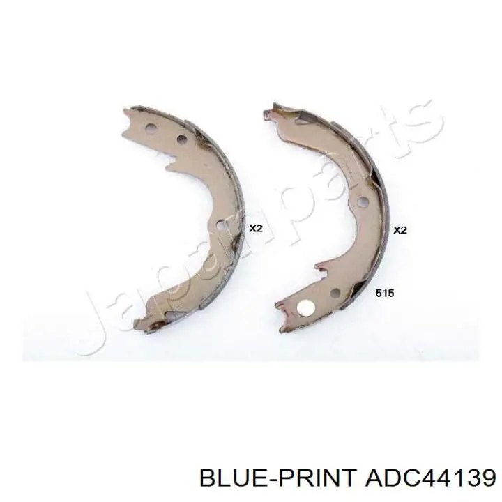 Купить ADC44139 Blue Print Колодки ручника/стояночного тормоза