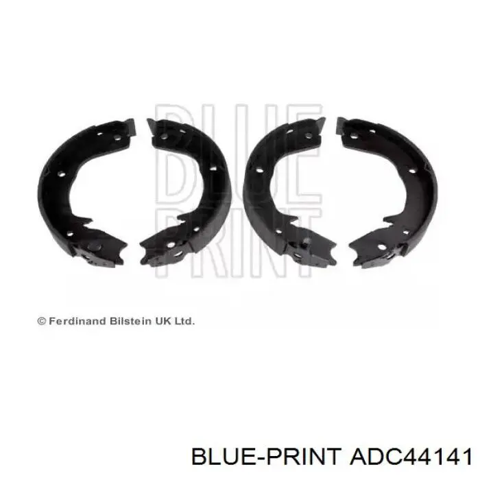 Колодки ручника (стояночного тормоза) Blue Print ADC44141