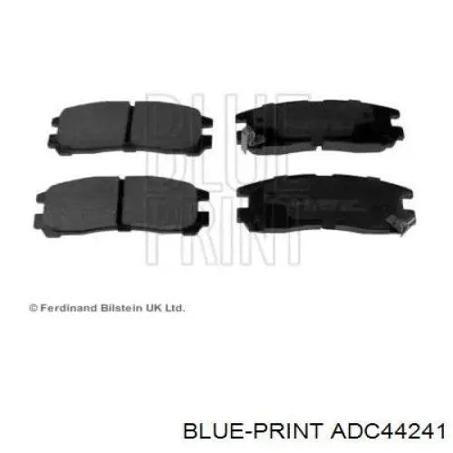 Pastillas de freno traseras ADC44241 Blue Print