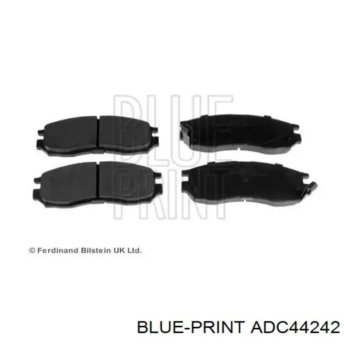 Передние тормозные колодки ADC44242 Blue Print