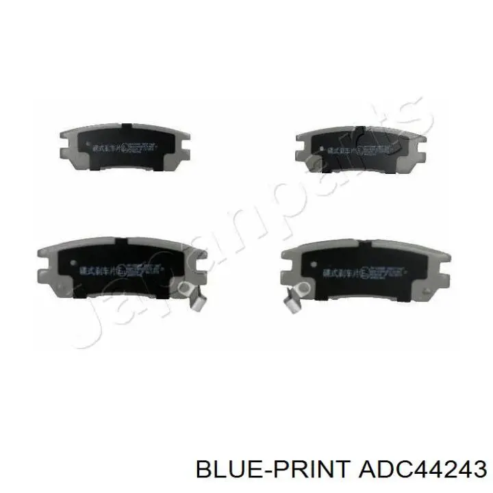 Колодки дисковые  Blue Print ADC44243 цена, от 15.94 USD