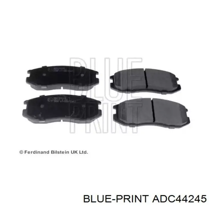 Передние тормозные колодки ADC44245 Blue Print