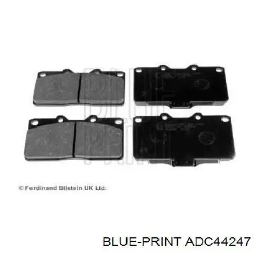 Передние тормозные колодки ADC44247 Blue Print