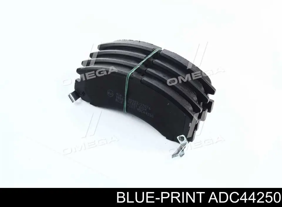 Колодки тормозные передние дисковые Blue Print ADC44250