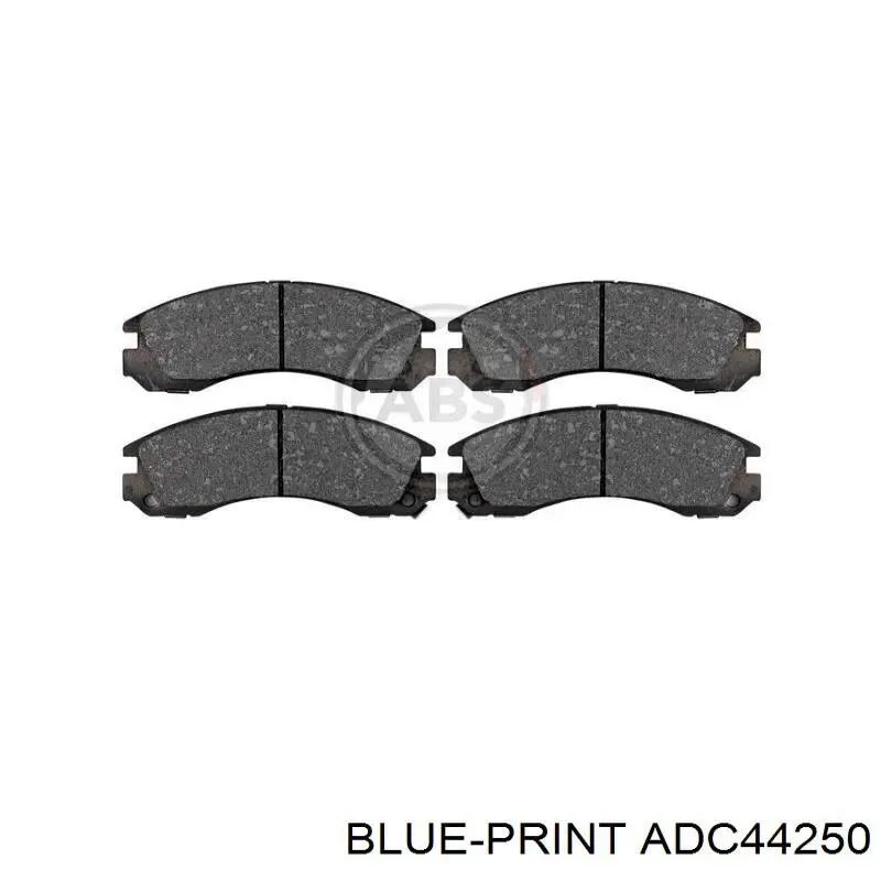 Передние тормозные колодки ADC44250 Blue Print
