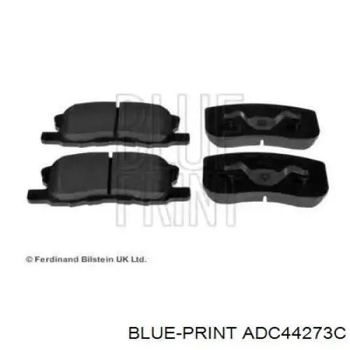 Передние тормозные колодки ADC44273C Blue Print