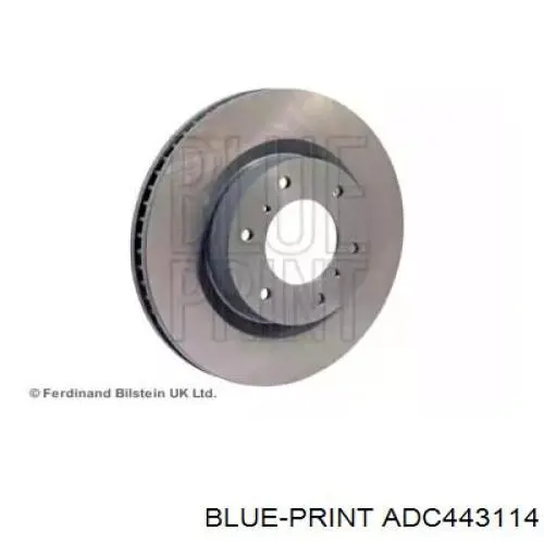 Передний тормозной диск Blue Print ADC443114