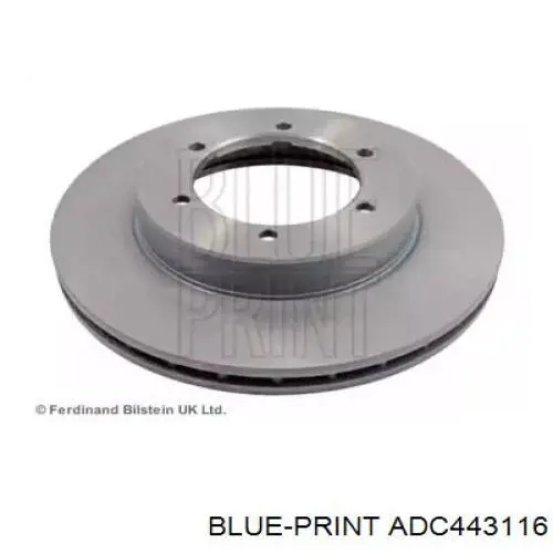 ADC443116 Blue Print диск тормозной передний