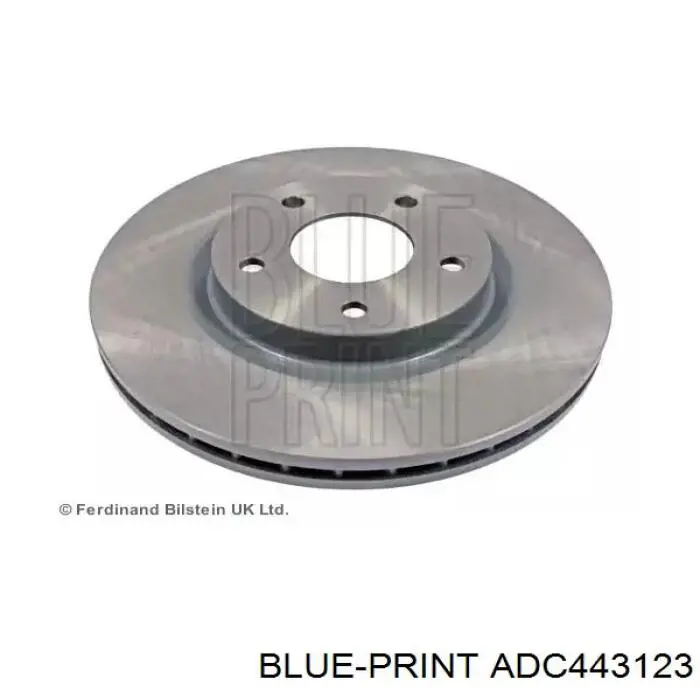 ADC443123 Blue Print диск тормозной передний